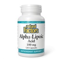 Natural Factors Alpha-Lipoic Acid 100 mg - Antioxidant Support* - Non-GMO - 120 Capsules