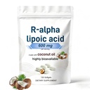 R-Alpha Lipoic Acid with Coconut Oil - Non-GMO, Gluten-Free, Soy-Free - 120 Softgels
