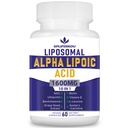 Liposomal Alpha Lipoic Acid 1600mg per Serving, ALA Supplement for Antioxidant Health, Energy and Metabolism- 60 Capsules