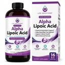 Life Solutions Liquid Alpha Lipoic Acid – Daily Antioxidant Support Supplement – Easy-to-Take Liquid Formula for Nervous System Function & Cellular Energy Metabolism – 16 oz
