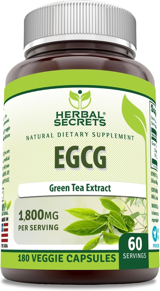 Εκχύλισμα πράσινου τσαγιού EGCG 1800 Mg Per Serving 