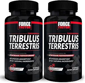 Δύναμη παράγοντα Tribulus Terrestris 60ct (συσκευασία του 2)