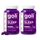 Goli Dreamy Sleep Gummy - 60 Count (Pack of 2) - Μελατονίνη, βιταμίνη D, μαγνήσιο, και εκχύλισμα λεμονιού - Ζελατίνη-ελεύθερο, χωρίς γλουτένη, Vegan & μη ΓΤΟ