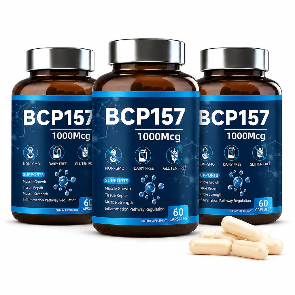 BCP 157 1000 mcg, 3PCS, 180 Counts, Dedicated Daily Companion