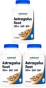 Nutricost Astragalus Capsules 550mg, 240 Vegetarian Capsules - Non-GMO and Gluten Free (Pack of 3)
