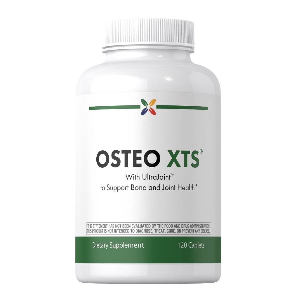 Stop Aging Now - Osteo XTS Glucosamine Chondroitin MSM Plus Turmeric Supplement with Boron - 120 Caplets