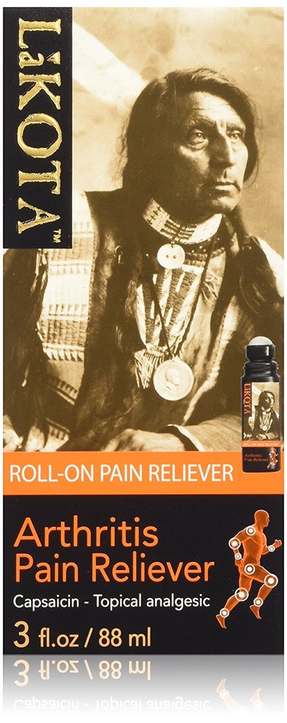 Lakota Roll On Arthritis Formula with 0.025% Capsaicin (Capsicum) Brand: Lakota (HPI)