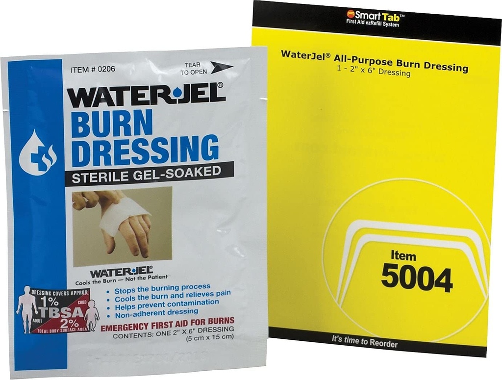 Water-Jel SmartCompliance Burn Dressing 2 x 6