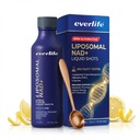 Everlife Liposomal NAD+ Liquid Supplement – 150mg Shot with Liposomal Trans-Resveratrol, TMG & Glycine – Boosts Energy, Cellular Repair, Healthy Aging & Longevity – NMNH Alternative – 30 Servings