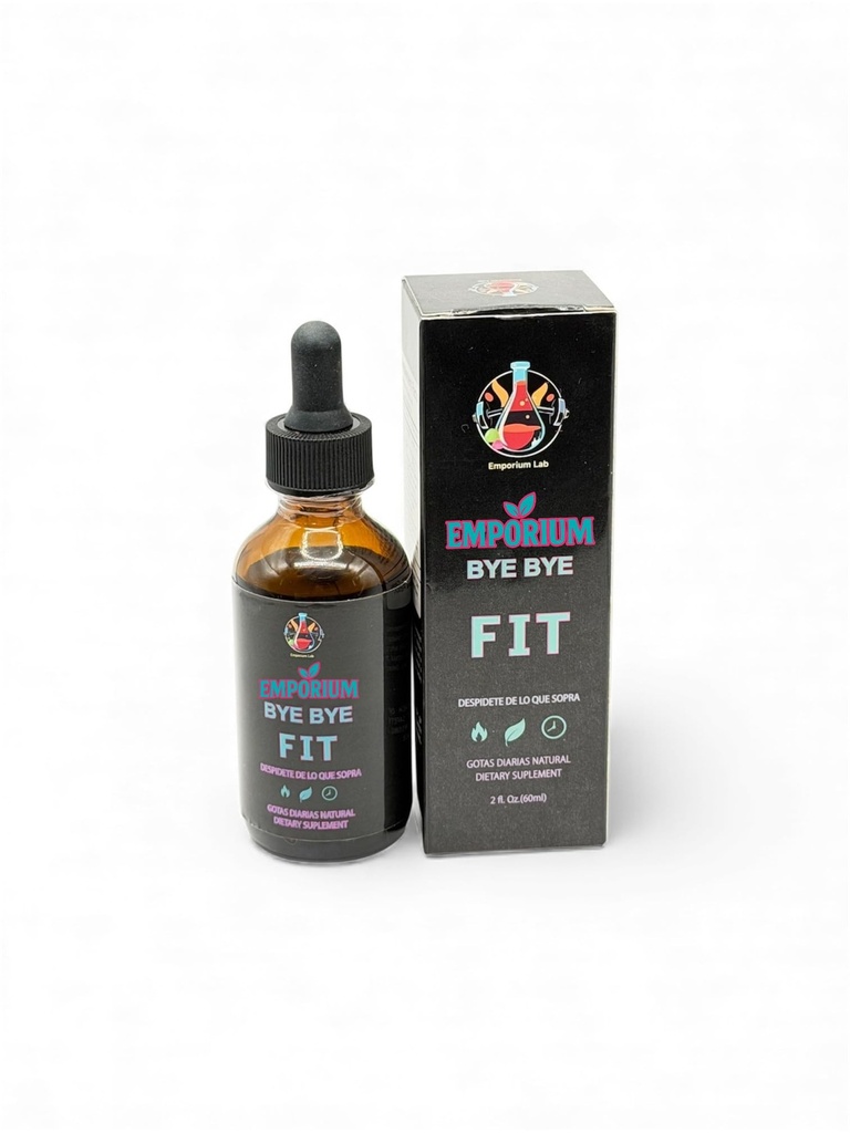 LUME, Bye Bye Fit Drops, Liquid Dietary Supplement, with L-Arginine & L-Carnitine, Energy Boost & Appetite Control, 2 OZ