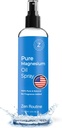 Pure Magnesium Oil Spray 12oz (Single) – Βιολογικό σπρέι μαγνησίου βαθμού USP, επίκαιρο γλυκινικό μαγνήσιο, Λάδι μαγνησίου για τα πόδια, το σώμα, τους μυς και τα πόδια Cr Κατασκευασμένο στις ΗΠΑ