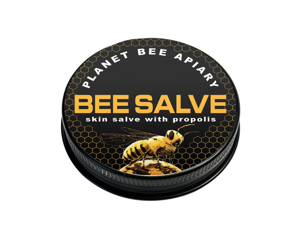 Salve, Skin Care, Healing Balm, Dry Skin Salve with Beeswax and Propolis, Skin Repair, Moisturizer, All Natural, Planet Bee Apiary BEE SALVE (Original, 2oz)