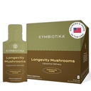 CYMBIOTIKA Liposomal Mushroom Supplement with Lion's Mane, Turkey Tail, B-Vitamins, Cordyceps & Reishi Mushrooms, Συμπληρώματα για την Ανοσολογική Υποστήριξη και Ενέργεια, Σοκολάτα Fudge Flavor, 30 Pack