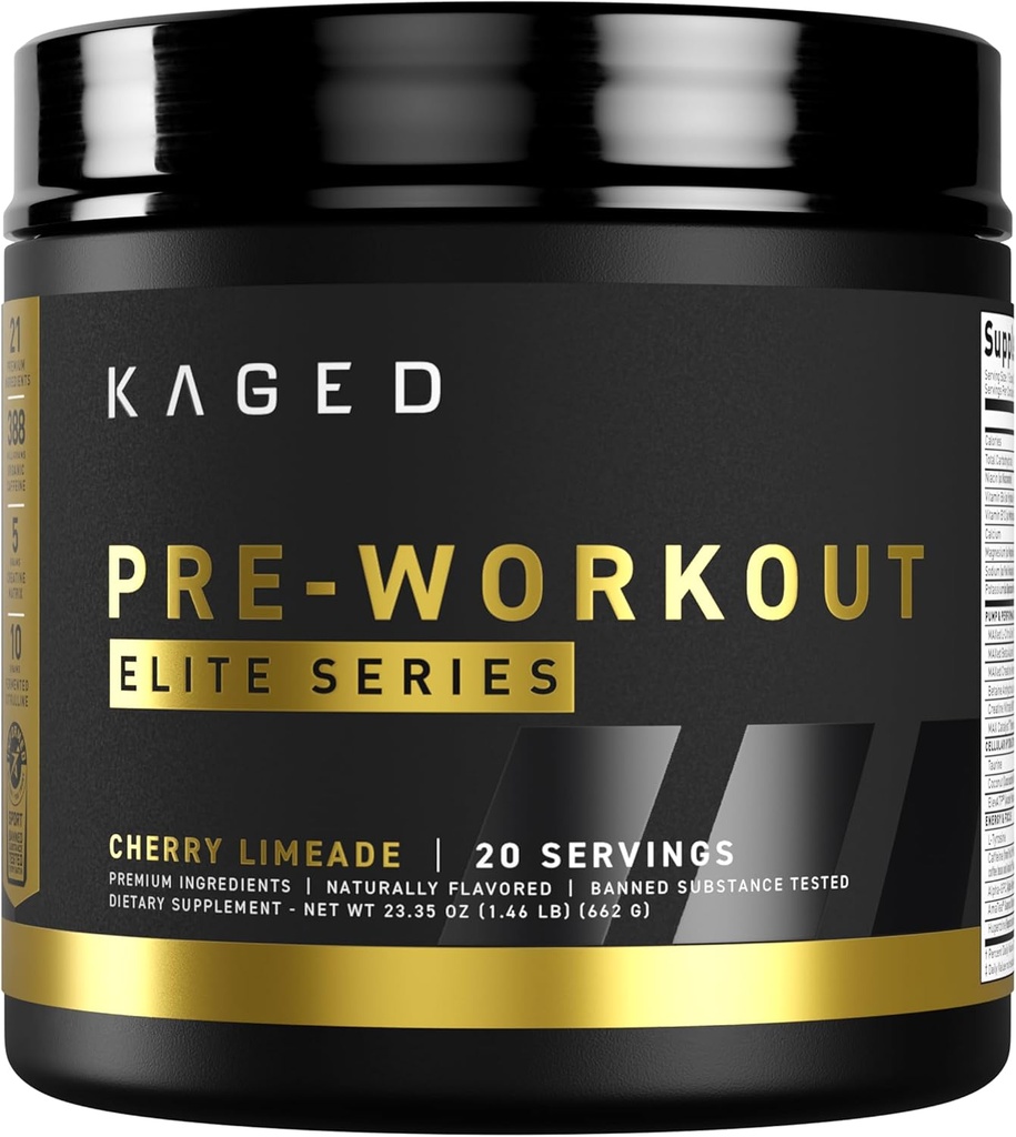 Kaged Pre Workout Elite Powder 