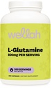 Wellah L-Glutamine Supplement for Women (800mg) 200 Capsules - Animo Acid Supplement