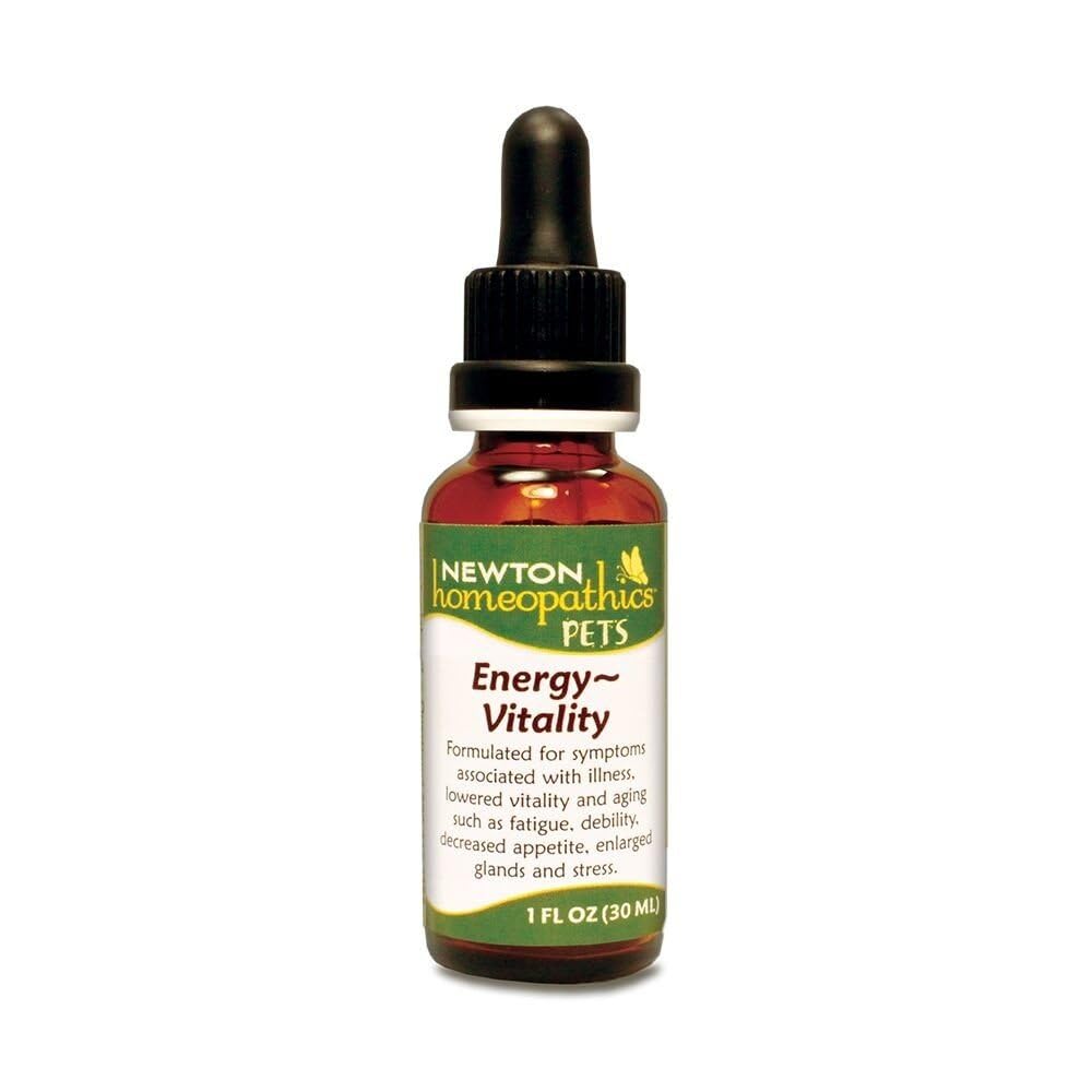 Newton Homeopathics Energy~Vitality Assist for Dogs and Cats, 1 fl. oz.