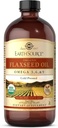 Solgar Earth Source Organic Flaxseed Oil - 16 fl oz - Ψυχρή πίεση - Ωμέγα 3, 6 & 9 - USDA Organic, μη ΓΤΟ, Χωρίς γλουτένη - Περίπου 31 υπηρεσίες
