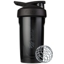 BlenderBottle Sport Shaker Bottle with Wire Whisk, 24-Ounce, Black – Protein Shakes & Hydration for Athletes & Fitness Enthusiasts, Easy Mixing, Durable & Lightweight, Lockable Lid