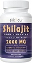 2000 MG Shilajit Supplement,Shilajit Resin Organic,Shilajit Capsules,100% Pure Shilajit with 85+ Trace Minerals & 60% Fulvic Acid,Boost Energy & Immunity,Vegetarian,Natural,60 Capsules