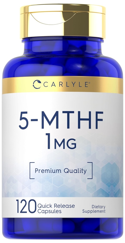 Carlyle 5-MTHF L Methylfolate 1mg 