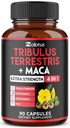 Zolotus Premium Tribulus Terrestris Κάψουλες - Σε συνδυασμό με Ashwagandha, Panax Ginseng & Maca - 90 κόμητες για 3 μήνες