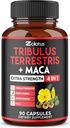 Zolotus Premium Tribulus Terrestris Κάψουλες - Σε συνδυασμό με Ashwagandha, Panax Ginseng & Maca - 90 κόμητες για 3 μήνες