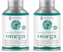 Youtheory Ocean-Friendly Omega - Vegan Algae Omega 3 Softgel - with EPA & DHA - Heart, Eye & Brain Health - Recyclable Aluminum Container - Gluten, Soy & Dairy Free - 60 Softgels (Pack of 2)