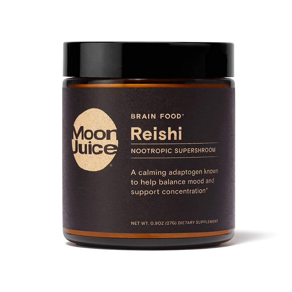 Reishi by Moon Juice - Organic Reishi Mushroom Powder Extract (700mg 1,3 και 1,6 Beta-Glucans per Service) - Υποστηρίζει Mood, συγκέντρωση & υγιές ανοσοποιητικό σύστημα - Vegan, Non-GMO (1.3oz)