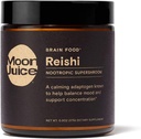 Reishi by Moon Juice - Organic Reishi Mushroom Powder Extract (700mg 1,3 και 1,6 Beta-Glucans per Service) - Υποστηρίζει Mood, συγκέντρωση & υγιές ανοσοποιητικό σύστημα - Vegan, Non-GMO (1.3oz)