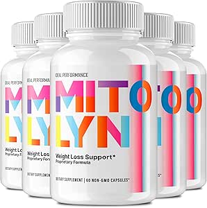 Mitolyn Weight Loss Pills, Mitolyn Reviews Advanced Formula - Mitolyn Capsules Dietary Supplement for Maximum Strength, All Natural Keto Pills, Mitolyn Capsules, Mito lyn Pills Reviews (5 Pack)