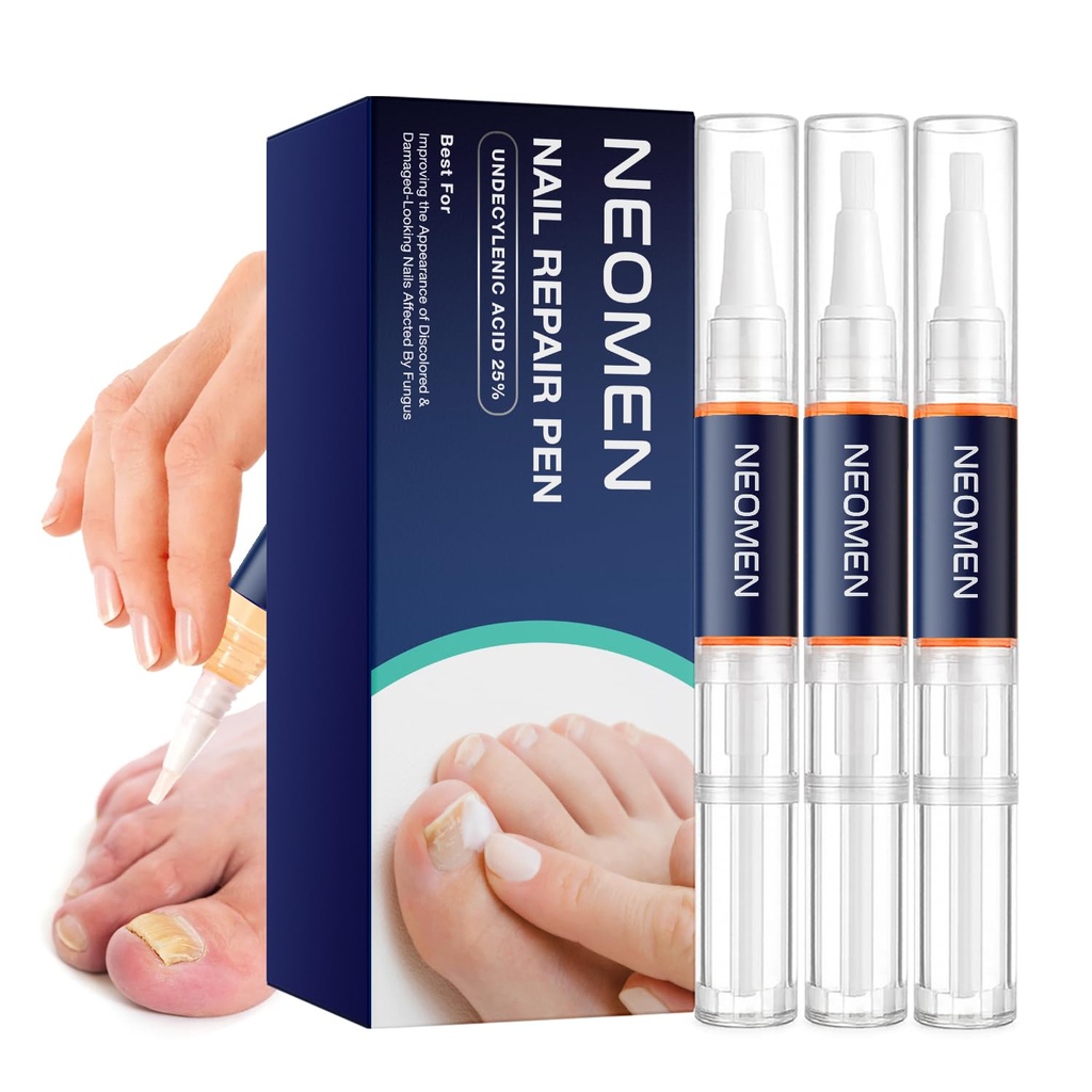 Fungal Nail Pen, Toenail Fungus Pen, Nail fungus treatment For Toenails & Fingernails to Repair Nails by Fungi - 3 Pcs