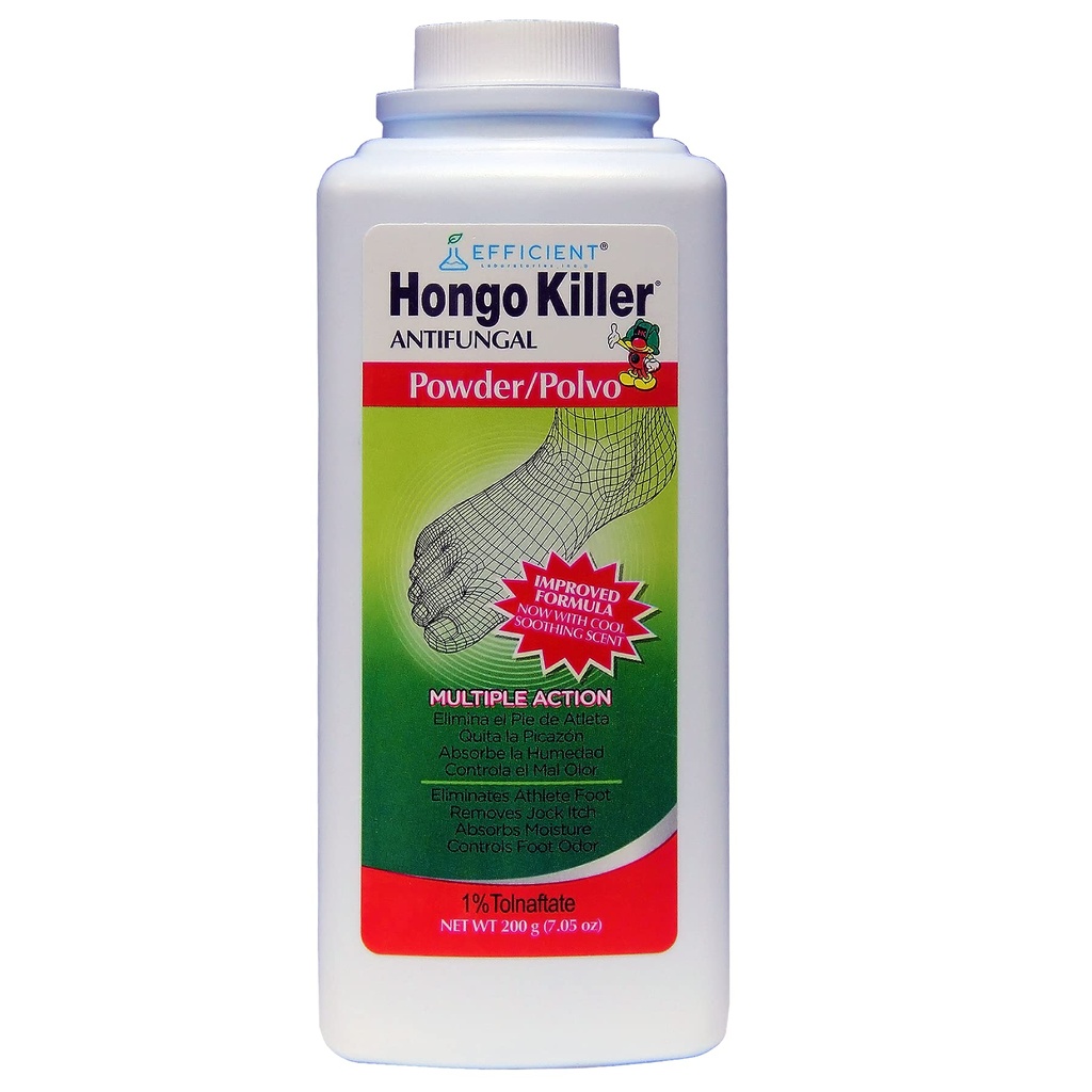 Hongo Killer Antifungal Powder - Athlete's Foot Treatment | Effective Relief of Athlete's Foot, Cool Soothing Scent