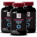 Focus clear - EYE VISION SUPPLEMENT - Vision boost, Better sight, Focus support, Eye sharpener, Sharp images, Focus lens, Sharp perception, Clearer vision, Focus enhancer 3 Bottle 180 Capsules
