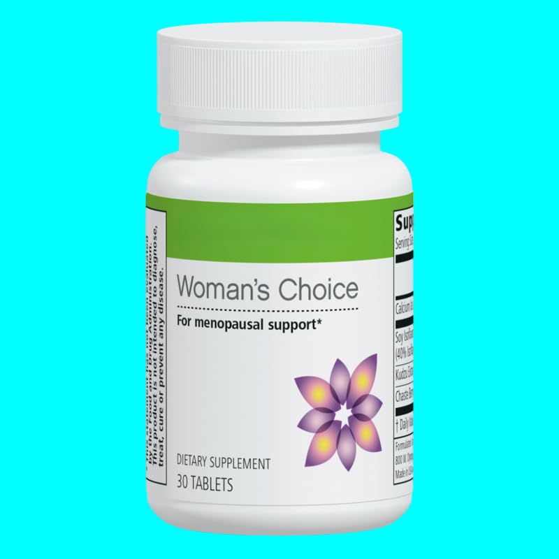 Generic Women's Choice - Women's Health Supplement, Plant-Derived Ingredients, 30 Tablets, White