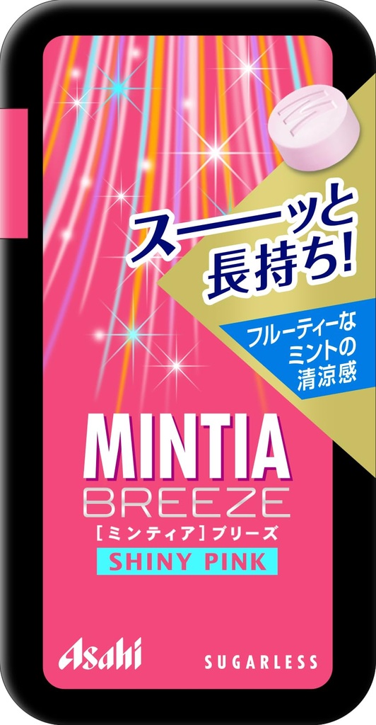 Asahi Food & Healthcare Mintia Breeze shiny pink 30 tablets X8 pieces
