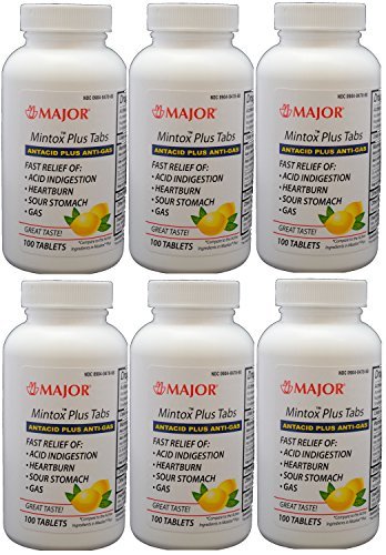 Mintox Plus Tab Mmp 100@ by Major Pharmaceuticals