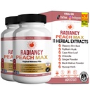 Radiancy Peach Max Vaginal Wellness Supplement, 60 Capsules, 30 Day Supply (2)