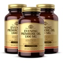 Solgar Evening Primrose Oil 1300 mg, 60 Softgels (Pack of 3) - Promotes Healthy Skin - Nutritional Support for Women - Non-GMO, Gluten Free, Dairy Free - 180 Total Servings