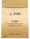 Καθαρά πρωτότυπα συστατικά Gamma Aminobutyric Acid (GABA) σκόνη (8 oz) πάντα καθαρό, χωρίς πληρωτικά ή πρόσθετα, Lab Επαληθευμένο