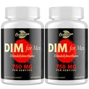 DIM για τους άνδρες 750MG – ισορροπία ορμονών, υποστήριξη οιστρογόνων για τους άνδρες, συμπλήρωμα DIM, Detox, απόδοση ζωτικότητας και καταλληλότητας– Chrysin & Black Pepper Extract, 60 κάψουλες (2 μπουκάλι)