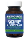 LifeSource Vitamins - Superior Methyl-B Complex -120 Capsules
