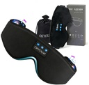 2026 New Sleep Headphones Pro | Built-in White Noise Sleep Mask,75g Ultra-Light Bluetooth Eye Mask for All Face Shapes, Zero-Pressure Fit, Breathable Bamboo, 100% Blackout for Deep Sleep & Travel
