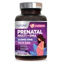 Built by Nature Prenatal Vitamins for Women - 120 Softgels | DHA & Omega-3, Folic Acid, Vitamin C, B12 & Iron, Before, During & Post Pregnancy, Healthy Growth & Brain Development