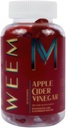 WEEM Apple Cider Vinegar Gummies - Φυσικό, Vegan ACV με Folic Acid-Gluten Free - Βιταμίνη B12 - Premium Detox & Weight Supplement- Βοηθά στην πέψη για γυναίκες και άνδρες