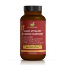 HerbVitality Men’s Libido & Vitality Formula – Natural Strengh Support with Tribulus, Maca, Fenugreek, Ginseng & Tongkat Ali – 30 Capsules (1-Month Supply)