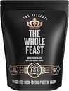 Η Fittest Feast Protein Beef Powder - Σοκολάτα γάλακτος - Grass Fed Μύτη στην ουρά Carnivore Blend Συμπεριλαμβανομένου του ήπατος, του Κολοσσού και ολόκληρου του οστού - BCAAs - 14g Collagen, 21g Συνολική πρωτεΐνη