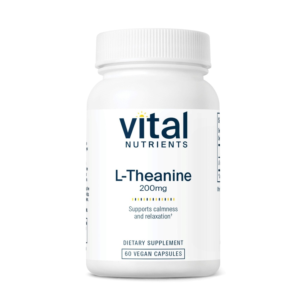 Ζωτικά θρεπτικά συστατικά L-Theanine 200mg 
