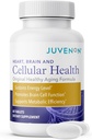 Juvenon Cellular Health | Heart, Brain Supplement with Acetyl L-Carnitine and Biotin - Supports NAD+ Function, Energy Production, Mood, Revitalized Metabolism, Mental Focus & Clarity (60 Tablets)