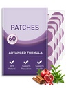 Berberine Patches with Moringa, Green Tea, L-Glutamine and Chromium | Transdermal Wellness Patch for Women & Men | 8-Hour Long-Lasting Formula | 60 Patches (2 Month Supply)