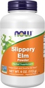 NOW Συμπληρώματα τροφίμων, Slippery Elm σκόνη (Ulmus rubra), Μη ΓΤΟ έργο Επαληθευμένο, συμπλήρωμα βοτάνων, 4-Ounce